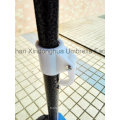 2m Black Coating Outdoor Sun Umbrella with SPF 50 (BU-0040B)